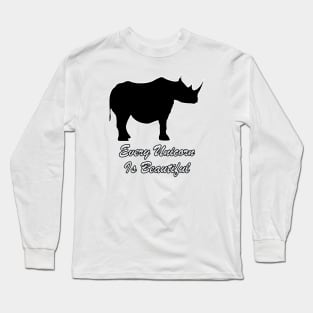 Beauty Isn't Measured By Weight Long Sleeve T-Shirt